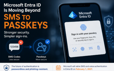 Microsoft Is Moving Away from SMS Authentication: What You Need to Know About Entra ID Passkeys
